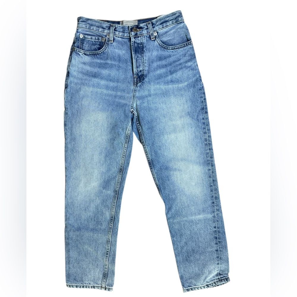 Everlane The ’90s Cheeky Straight Jeans Size 26 Ankle Light Wash